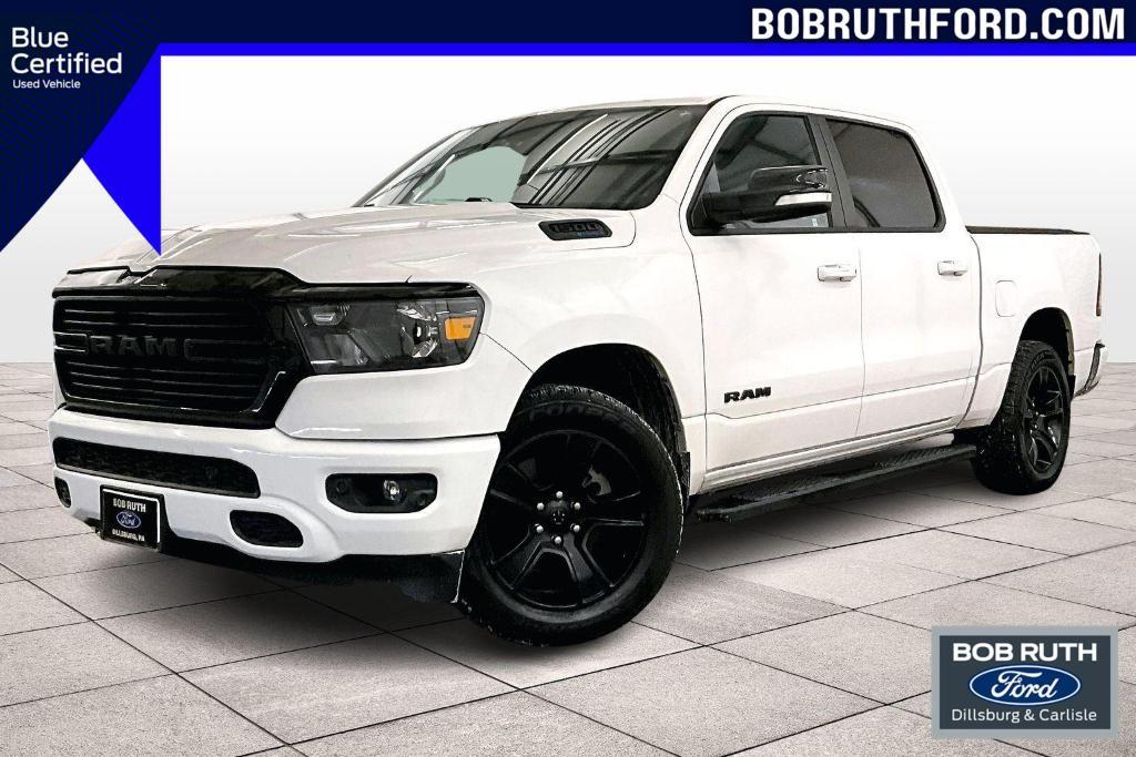 used 2021 Ram 1500 car, priced at $33,000