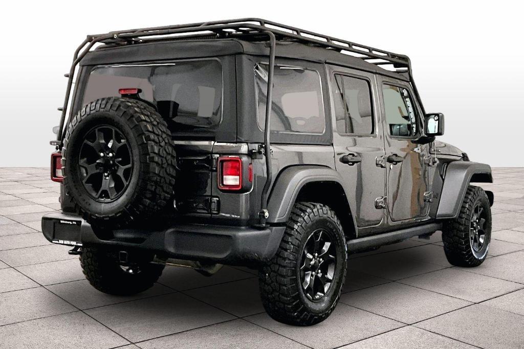 used 2022 Jeep Wrangler Unlimited car, priced at $29,500