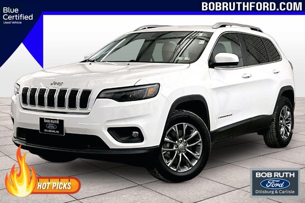used 2020 Jeep Cherokee car, priced at $17,500