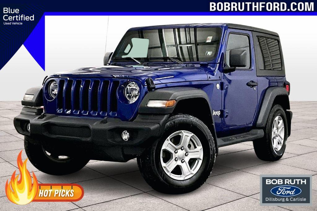 used 2018 Jeep Wrangler car, priced at $20,000
