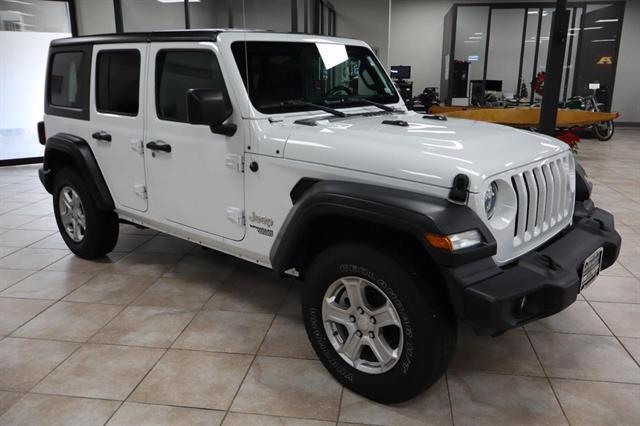 used 2020 Jeep Wrangler Unlimited car, priced at $23,395