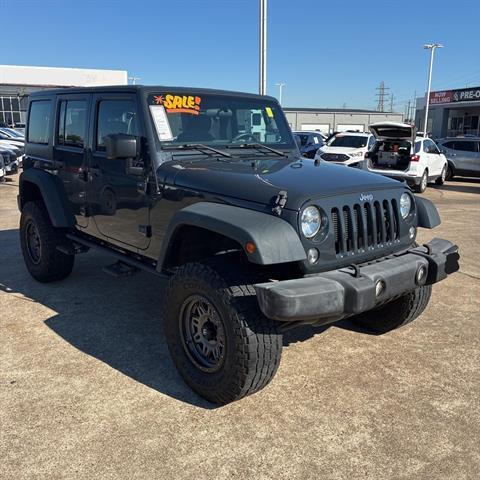 used 2016 Jeep Wrangler Unlimited car, priced at $19,995