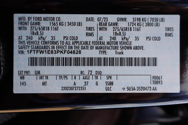 used 2023 Ford F-150 car, priced at $37,495