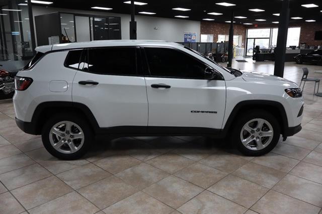 used 2023 Jeep Compass car, priced at $23,094