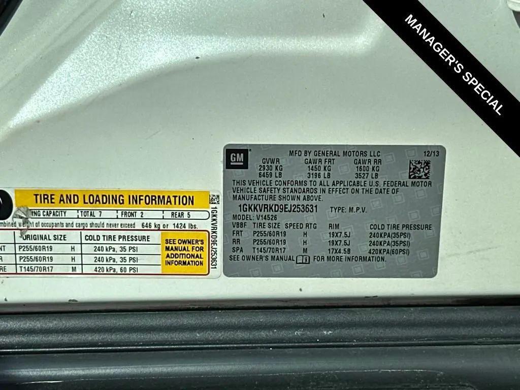 used 2014 GMC Acadia car, priced at $6,203