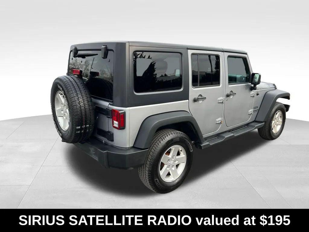 used 2016 Jeep Wrangler Unlimited car, priced at $15,953
