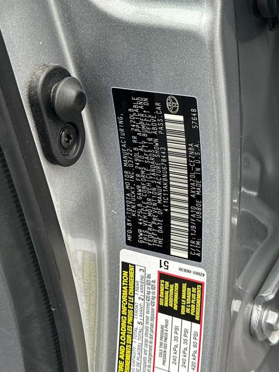 used 2022 Toyota Camry car, priced at $16,960