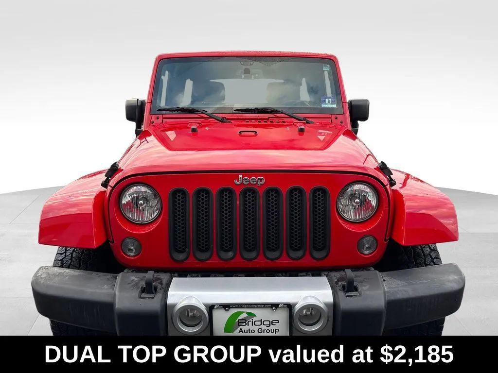 used 2015 Jeep Wrangler Unlimited car, priced at $16,947