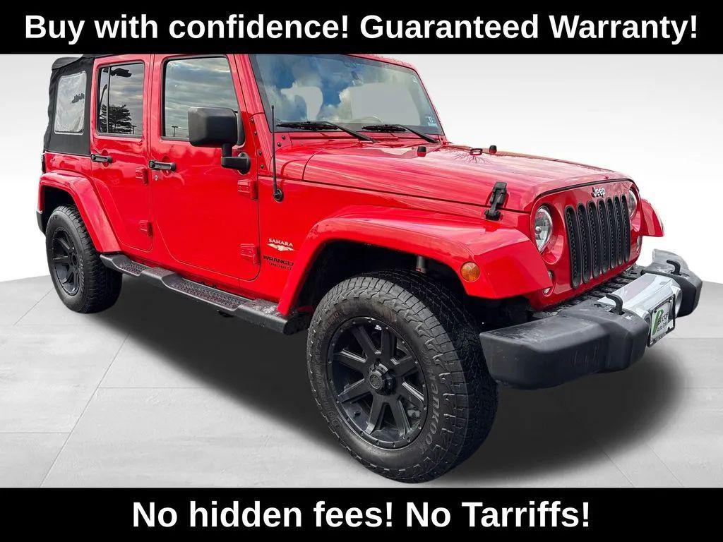 used 2015 Jeep Wrangler Unlimited car, priced at $16,947