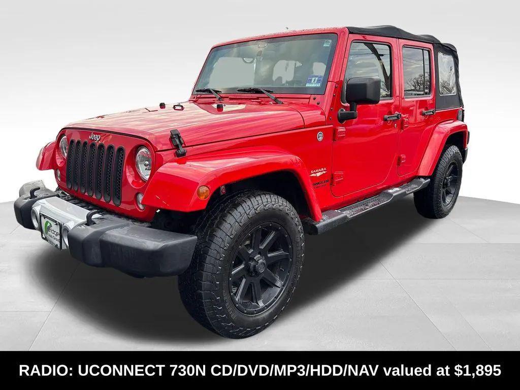 used 2015 Jeep Wrangler Unlimited car, priced at $16,947
