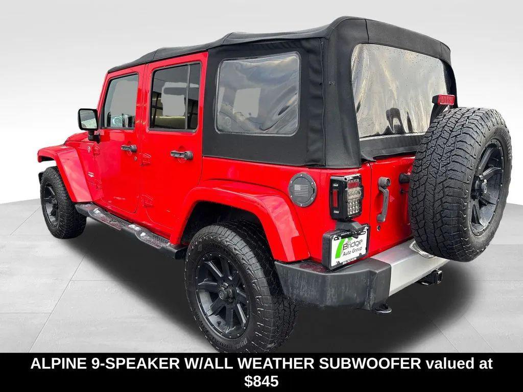 used 2015 Jeep Wrangler Unlimited car, priced at $16,947