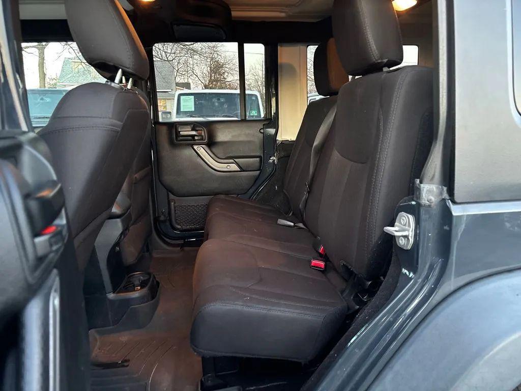 used 2018 Jeep Wrangler JK Unlimited car, priced at $14,979