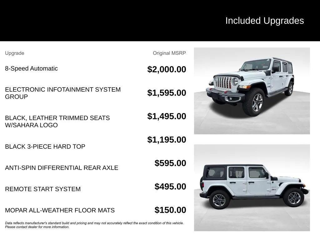used 2018 Jeep Wrangler Unlimited car, priced at $17,960