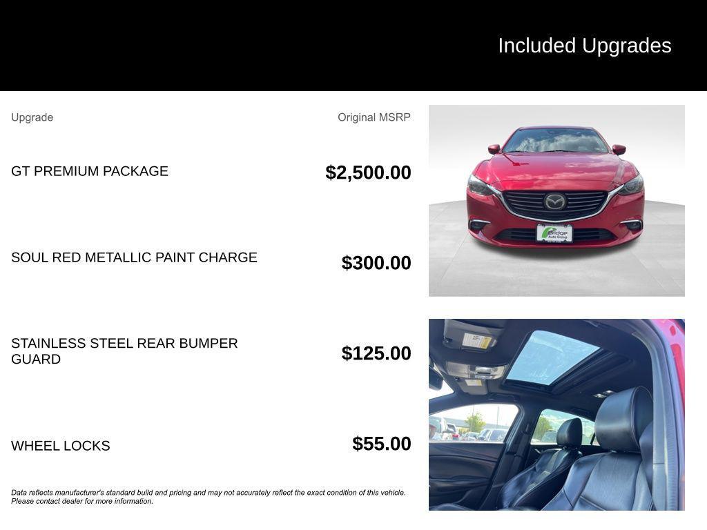used 2017 Mazda Mazda6 car, priced at $12,683