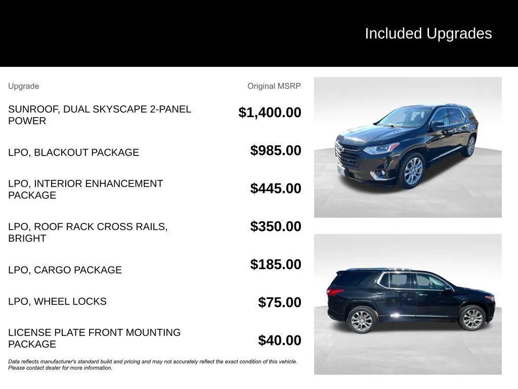 used 2019 Chevrolet Traverse car, priced at $17,450