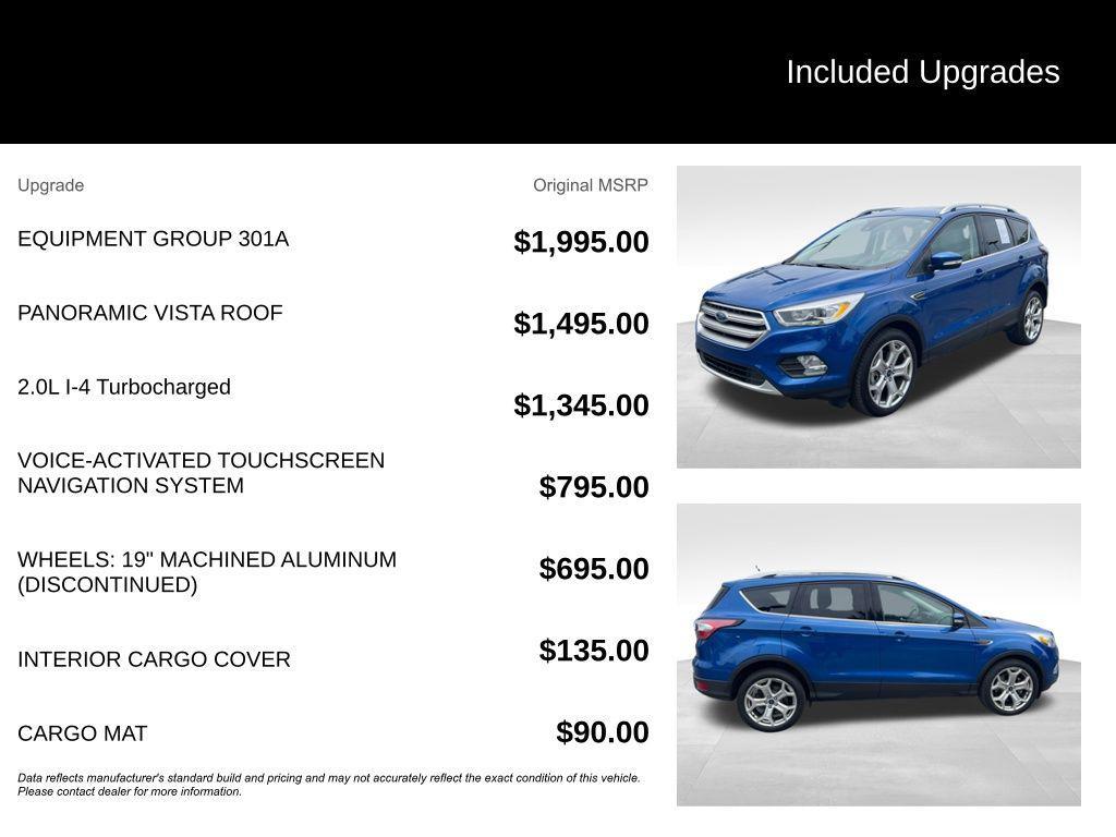 used 2017 Ford Escape car, priced at $12,822