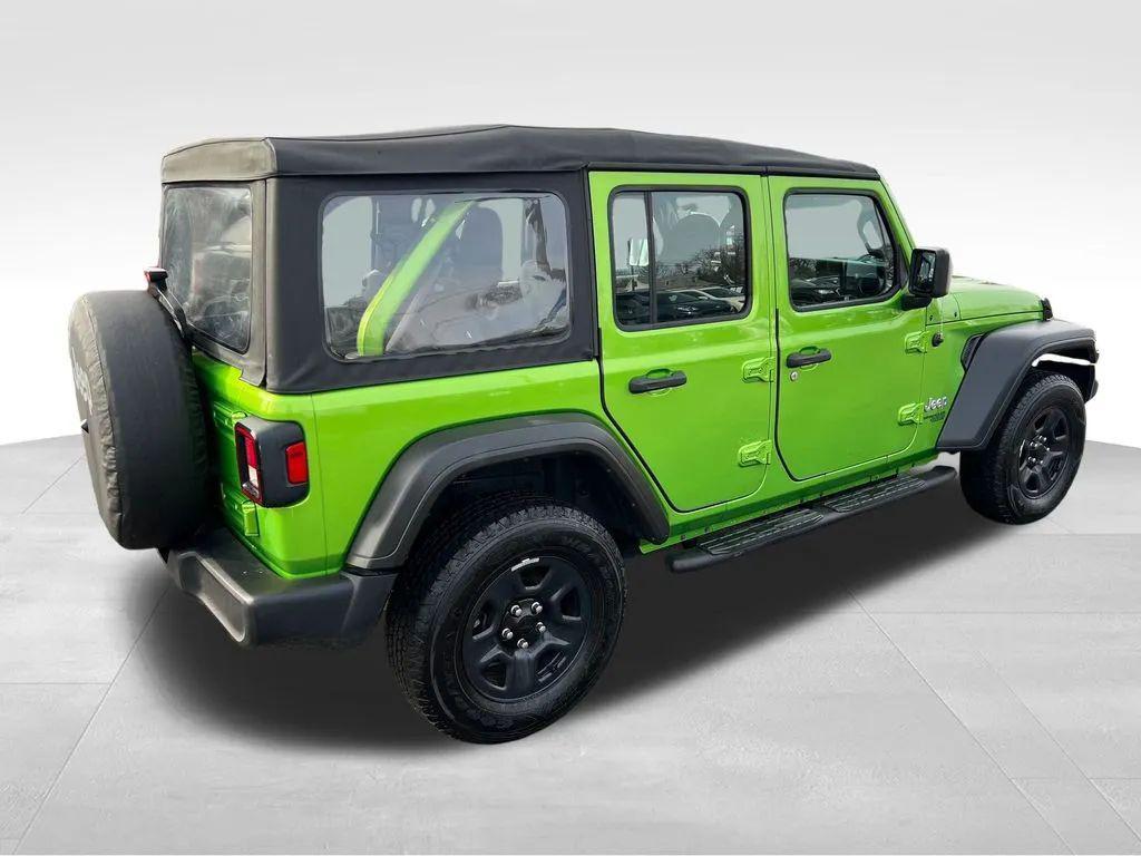 used 2018 Jeep Wrangler Unlimited car, priced at $14,945