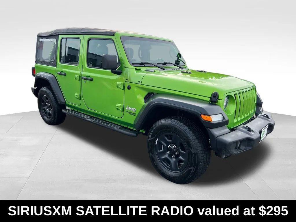 used 2018 Jeep Wrangler Unlimited car, priced at $14,945