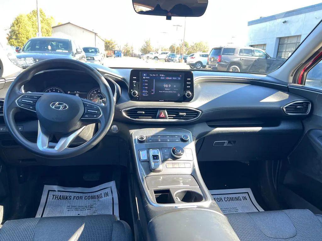 used 2021 Hyundai Santa Fe car, priced at $16,896