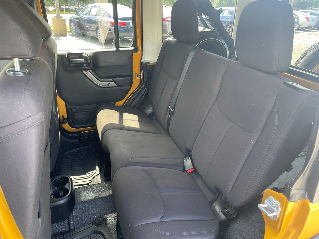 used 2014 Jeep Wrangler Unlimited car, priced at $13,576