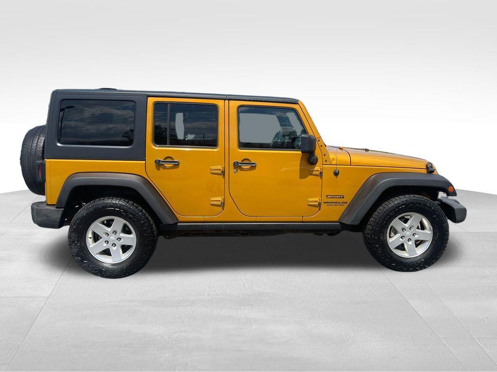 used 2014 Jeep Wrangler Unlimited car, priced at $13,576