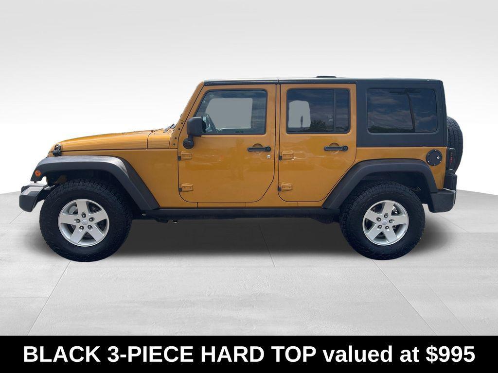 used 2014 Jeep Wrangler Unlimited car, priced at $13,576