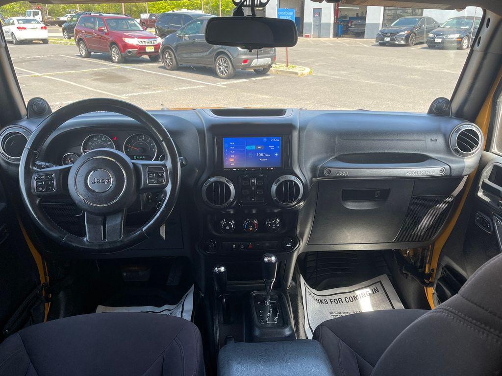 used 2014 Jeep Wrangler Unlimited car, priced at $13,576