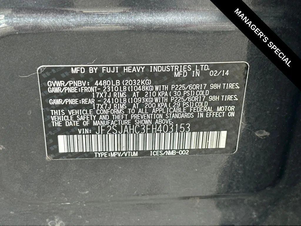 used 2015 Subaru Forester car, priced at $7,998