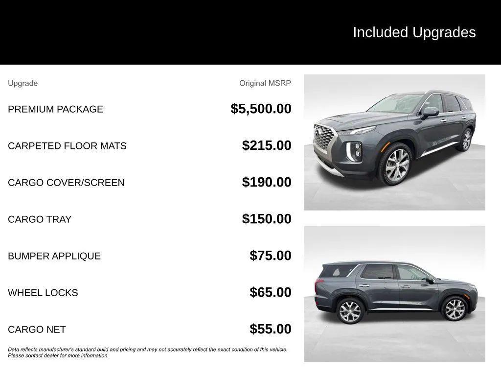 used 2021 Hyundai Palisade car, priced at $16,983