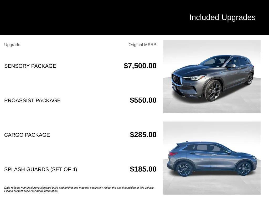 used 2019 INFINITI QX50 car, priced at $14,968