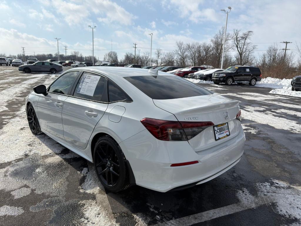 used 2025 Honda Civic car, priced at $24,100
