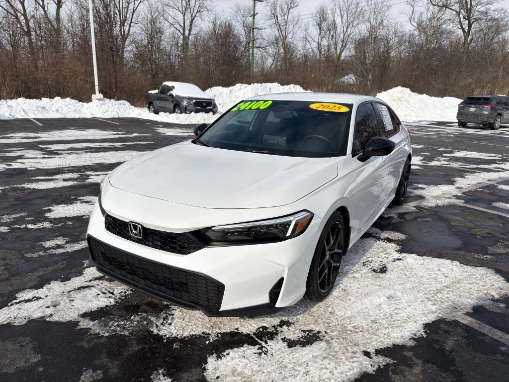 used 2025 Honda Civic car, priced at $24,100