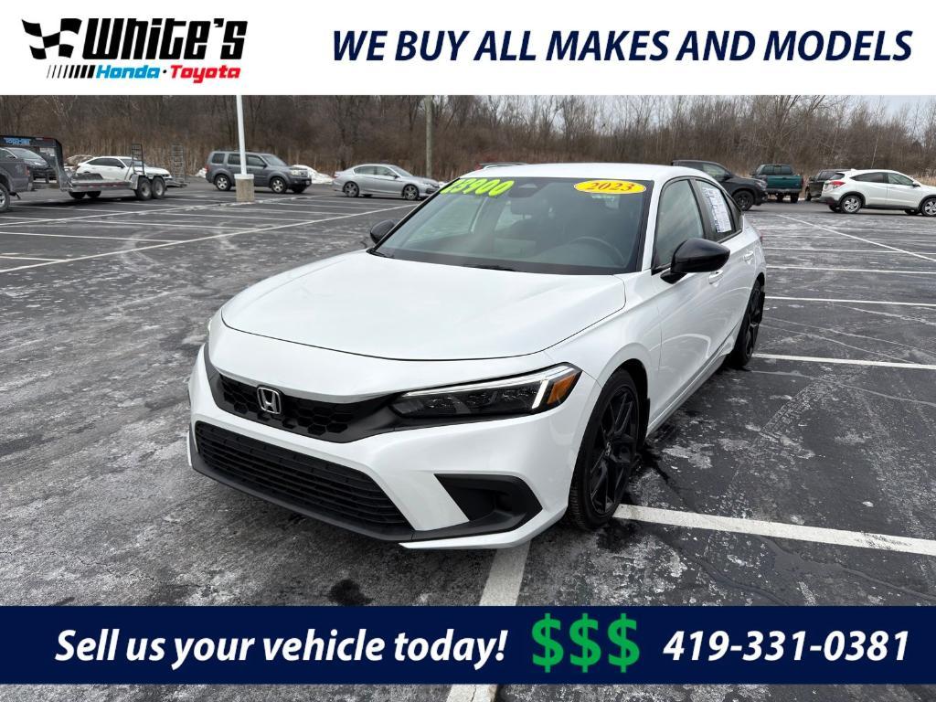 used 2023 Honda Civic car, priced at $23,900