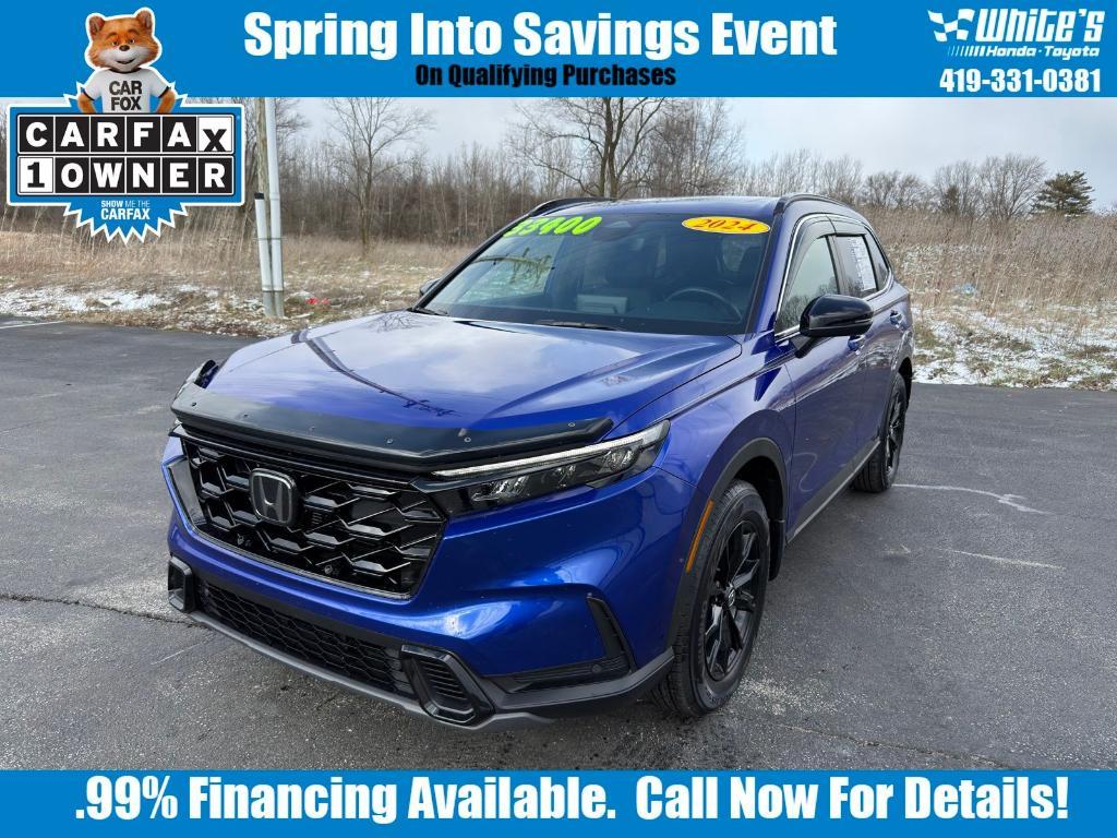 used 2024 Honda CR-V Hybrid car, priced at $33,400