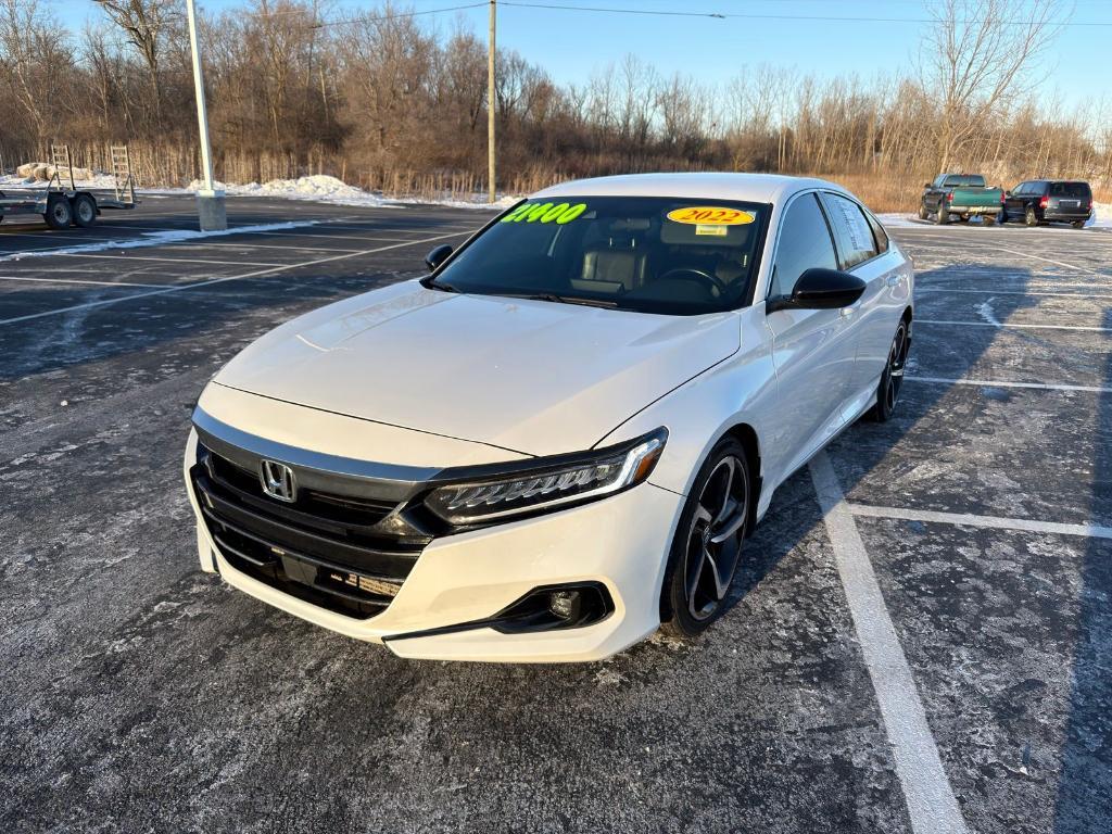 used 2022 Honda Accord car, priced at $21,400