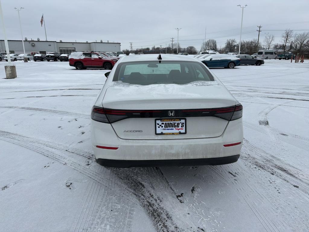 used 2025 Honda Accord car, priced at $26,800