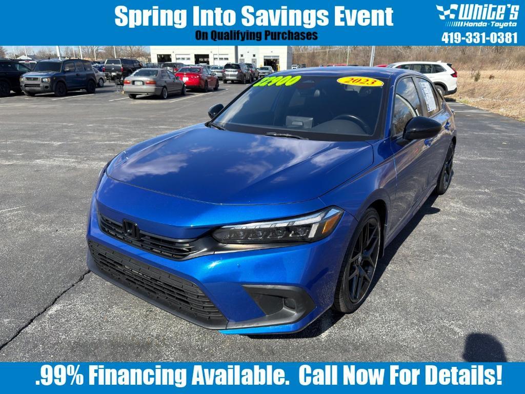used 2023 Honda Civic car, priced at $22,900