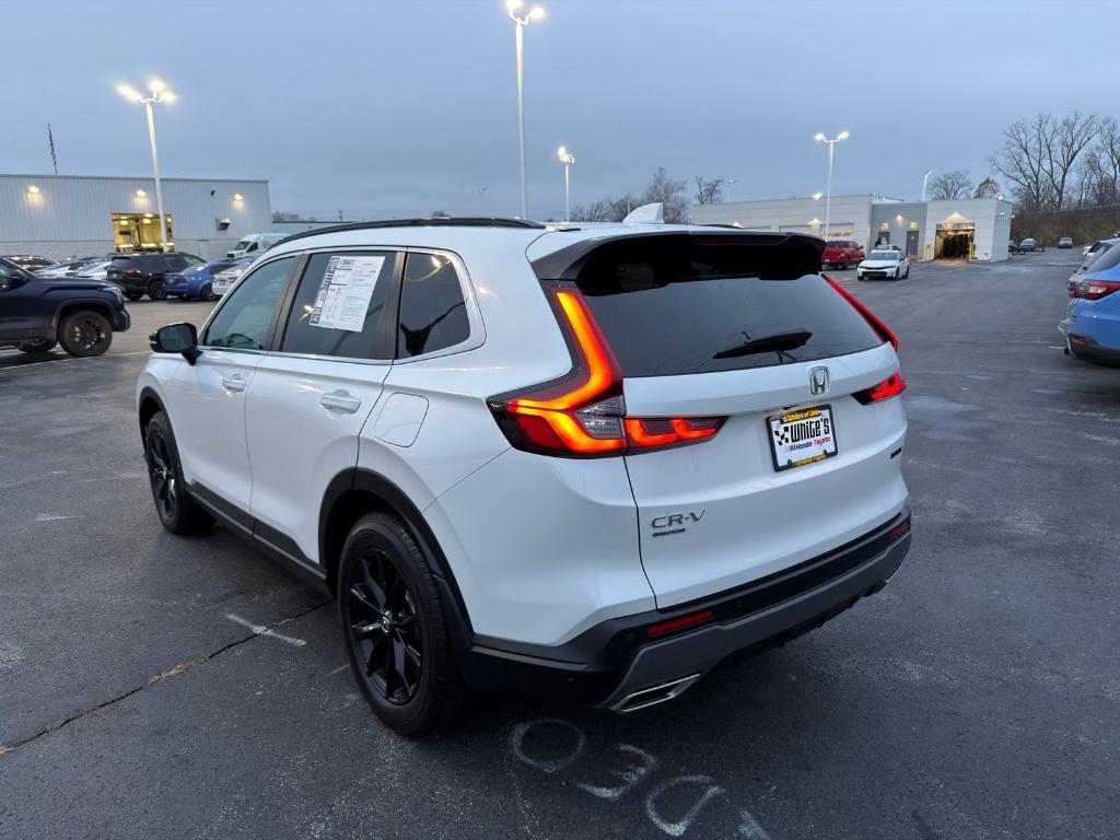 used 2025 Honda CR-V Hybrid car, priced at $35,400