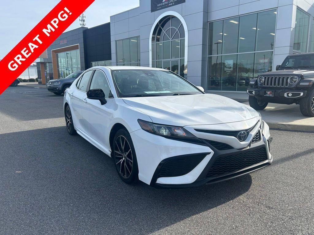 used 2021 Toyota Camry car, priced at $18,933