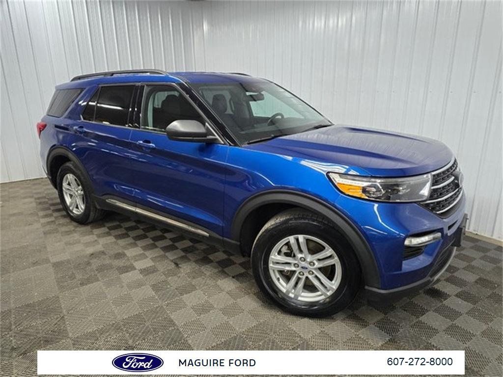 used 2022 Ford Explorer car, priced at $24,999