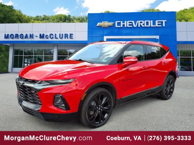 used 2022 Chevrolet Blazer car, priced at $32,895