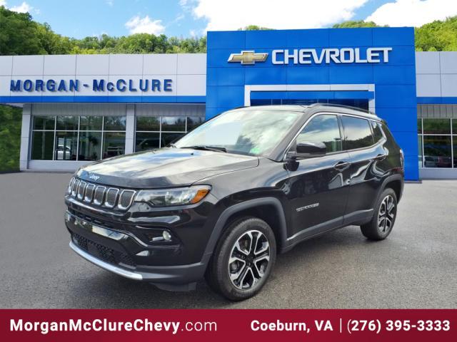 used 2022 Jeep Compass car, priced at $27,195