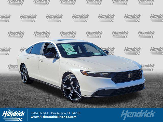 new 2025 Honda Accord Hybrid car, priced at $33,941