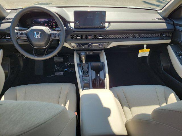 new 2025 Honda Accord car, priced at $30,969