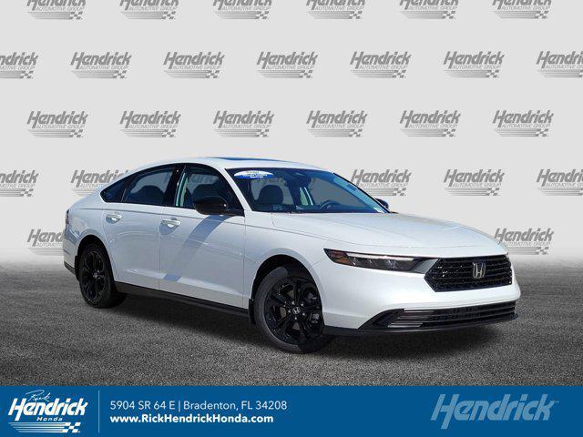 new 2025 Honda Accord car, priced at $30,969