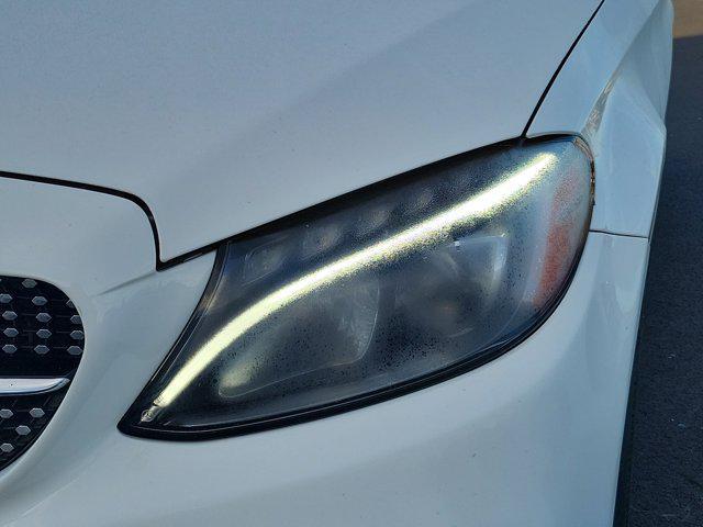 used 2018 Mercedes-Benz C-Class car, priced at $19,995