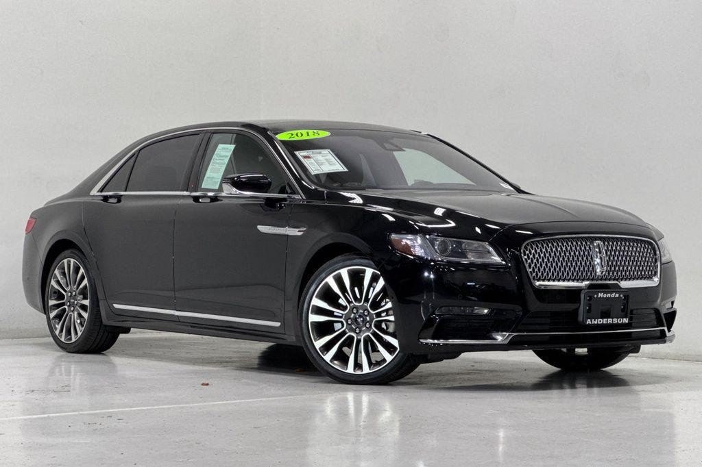 used 2018 Lincoln Continental car, priced at $29,853