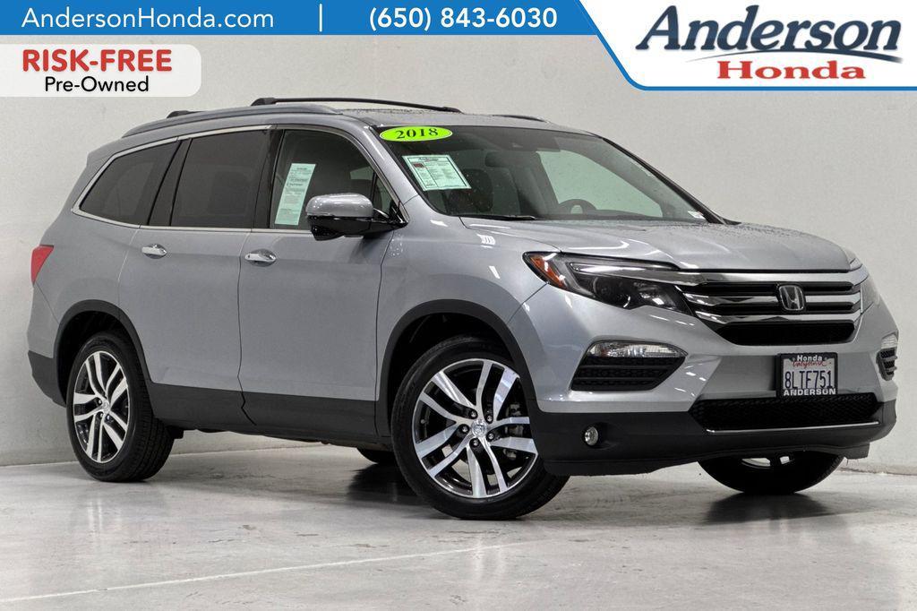 used 2018 Honda Pilot car, priced at $22,781