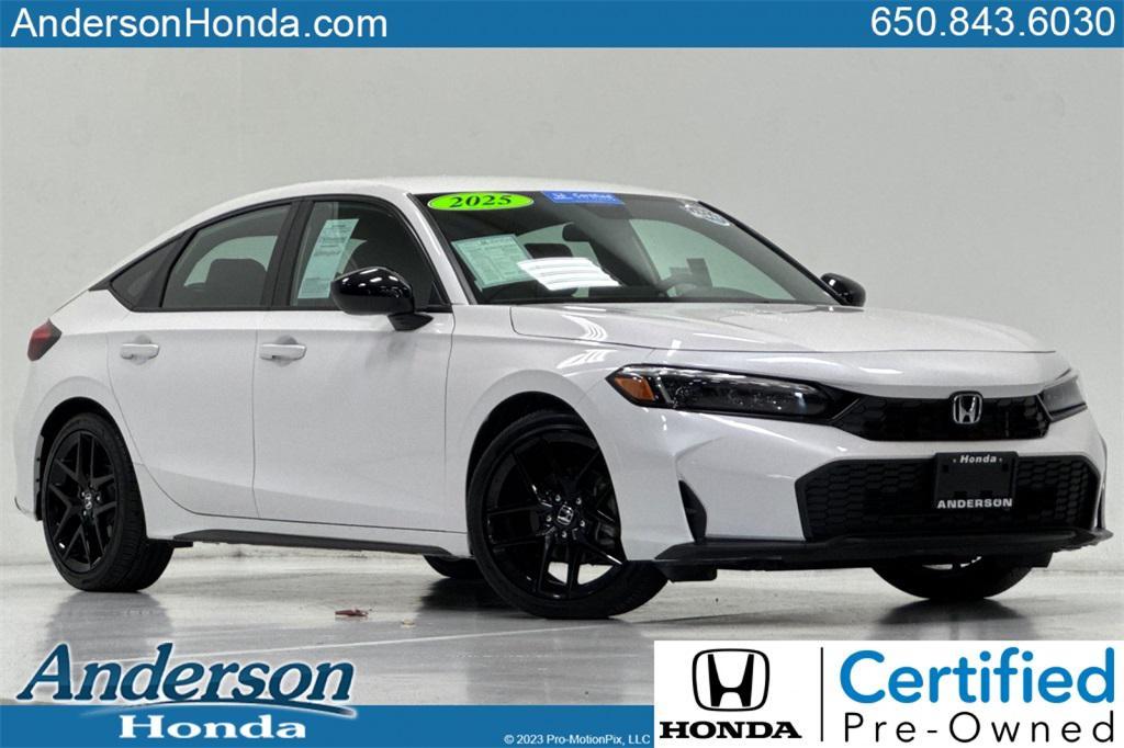 used 2025 Honda Civic car, priced at $25,485