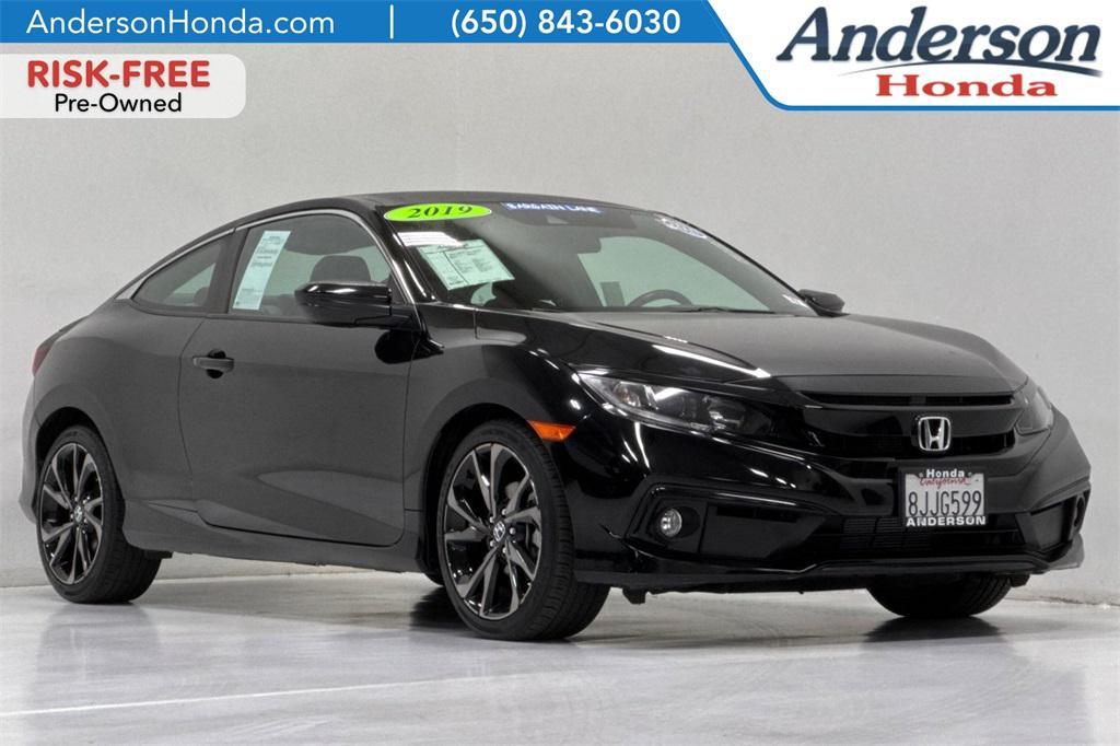 used 2019 Honda Civic car, priced at $18,781